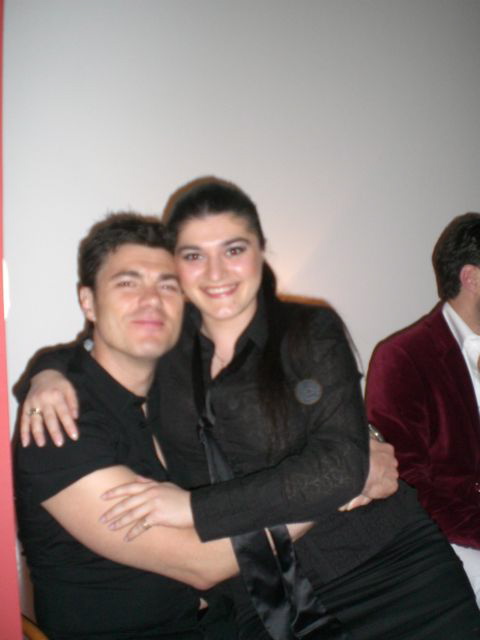 Anna Kasyan with Franco Pomponi