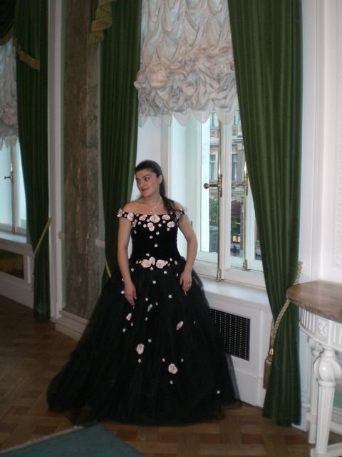 Anna Kasyan in St. Petersbourg Philormonic Hall.