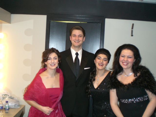 Elena Xanthoudakis, Lyne Fortin, Anna Kasyan and Oksana Kramaryeva, Opéra de Québec, December 2008